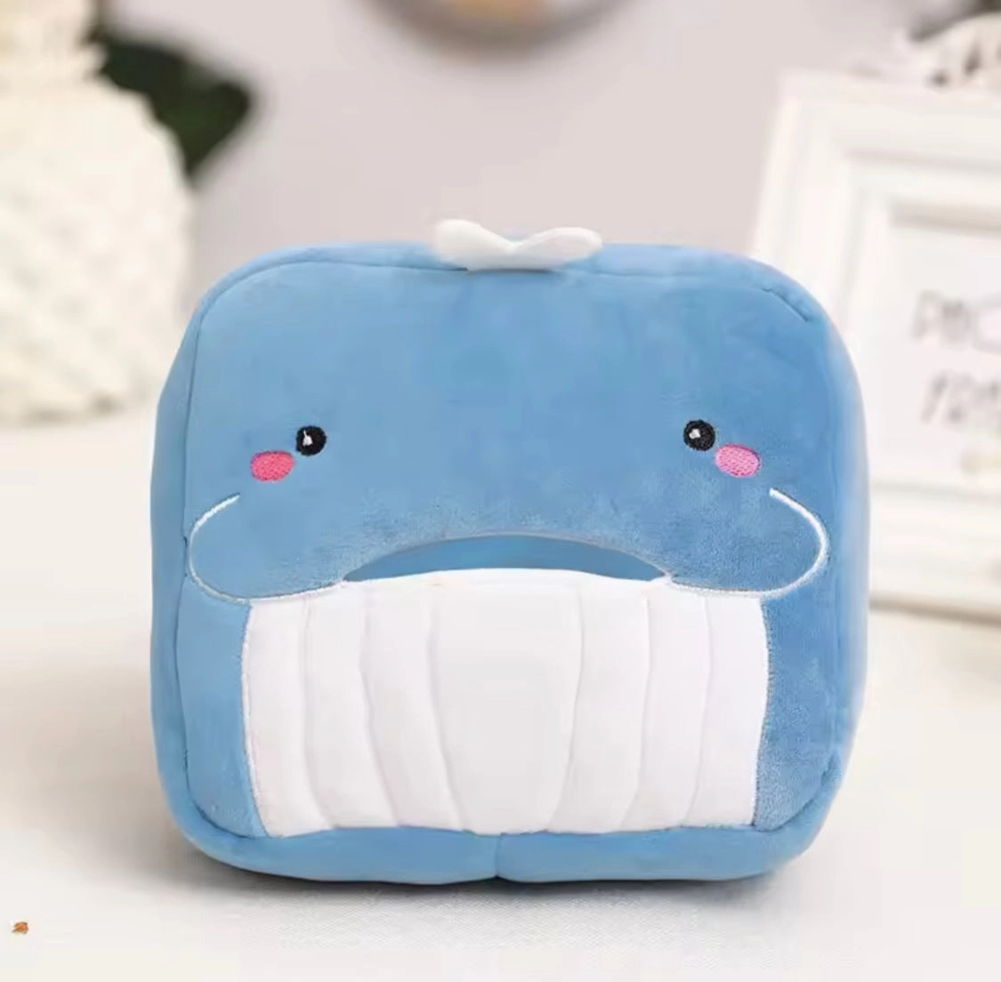 Cute Cartoon Car Napkin Case