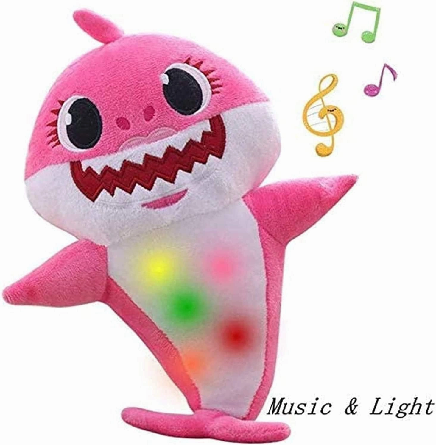 Cute Stuffed Animal Shark, Shark Stuffed Doll is The Children's Companion (Pink.)