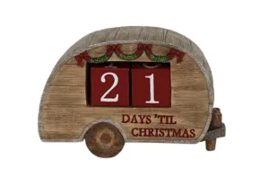 Days 'Til Christmas Caravan Advent Calender