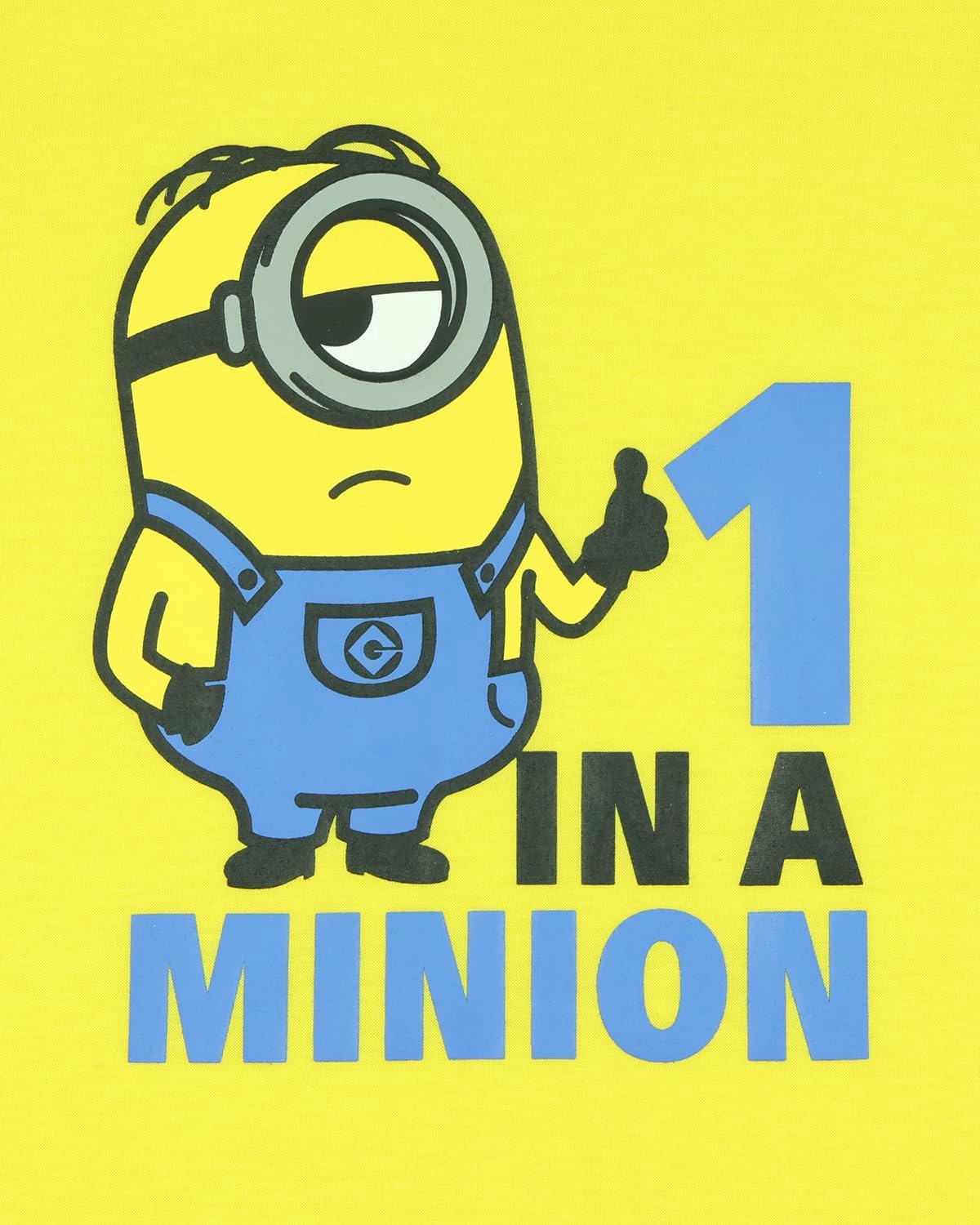 Despicable Me Boys' Movie Minions 1 In A Minion Sleep Pajama Set Shorts