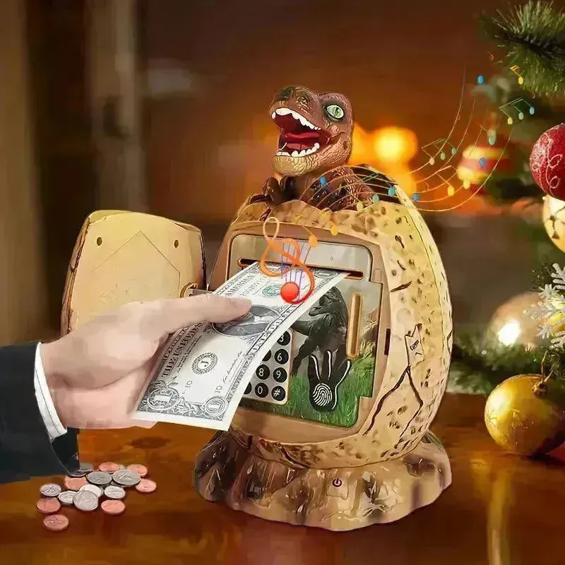 Dino ATM Savings Piggy Bank