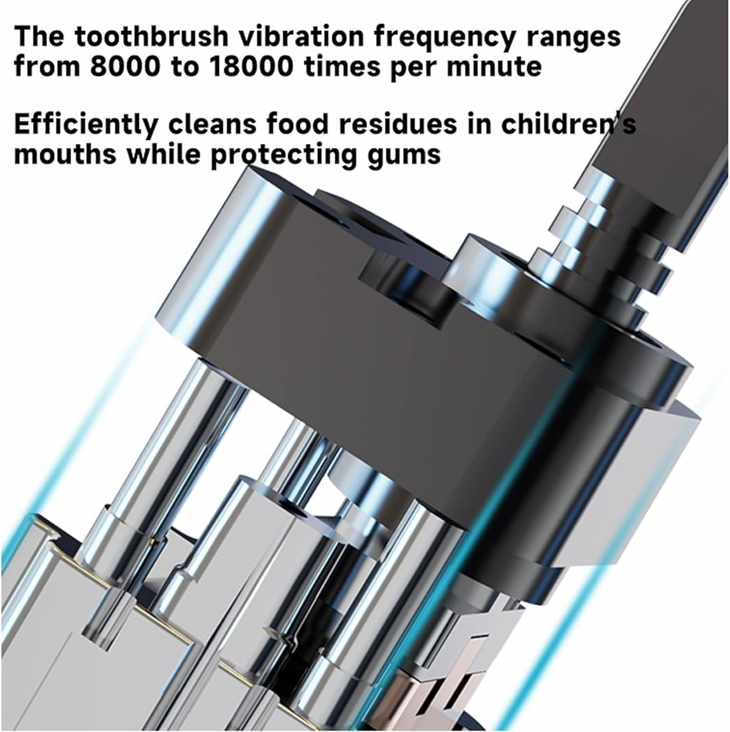 Dinobrush 360 Kids Ultrasonic Toothbrush,2025 New Lulabini Toothbrush,Kids Electric Toothbrushes U Shaped Toddler Auto Sonic Toothbrushes for 2-6 6-12 Years Old Children Boys & Girls (6-12 Blue 4)