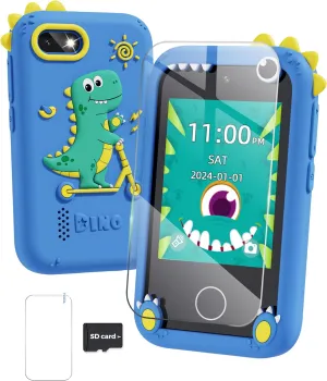Dinosaur Toys for Kids - 3-5 Year Old Smart Phone Toys for Boys and Girls, Touchscreen Learning, Christmas Stocking Stuffers, Gifts