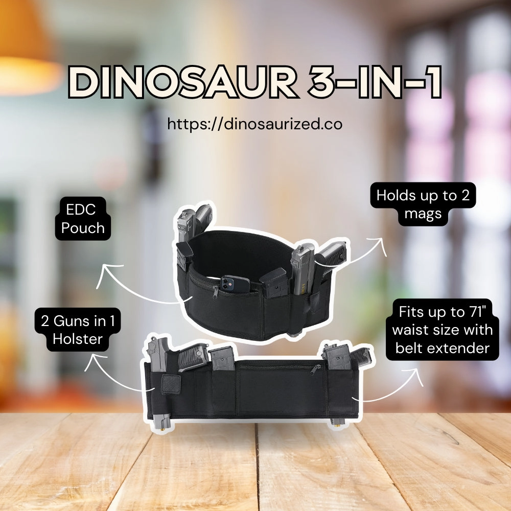 Dinosaur 3-in-1 Holster - Custom