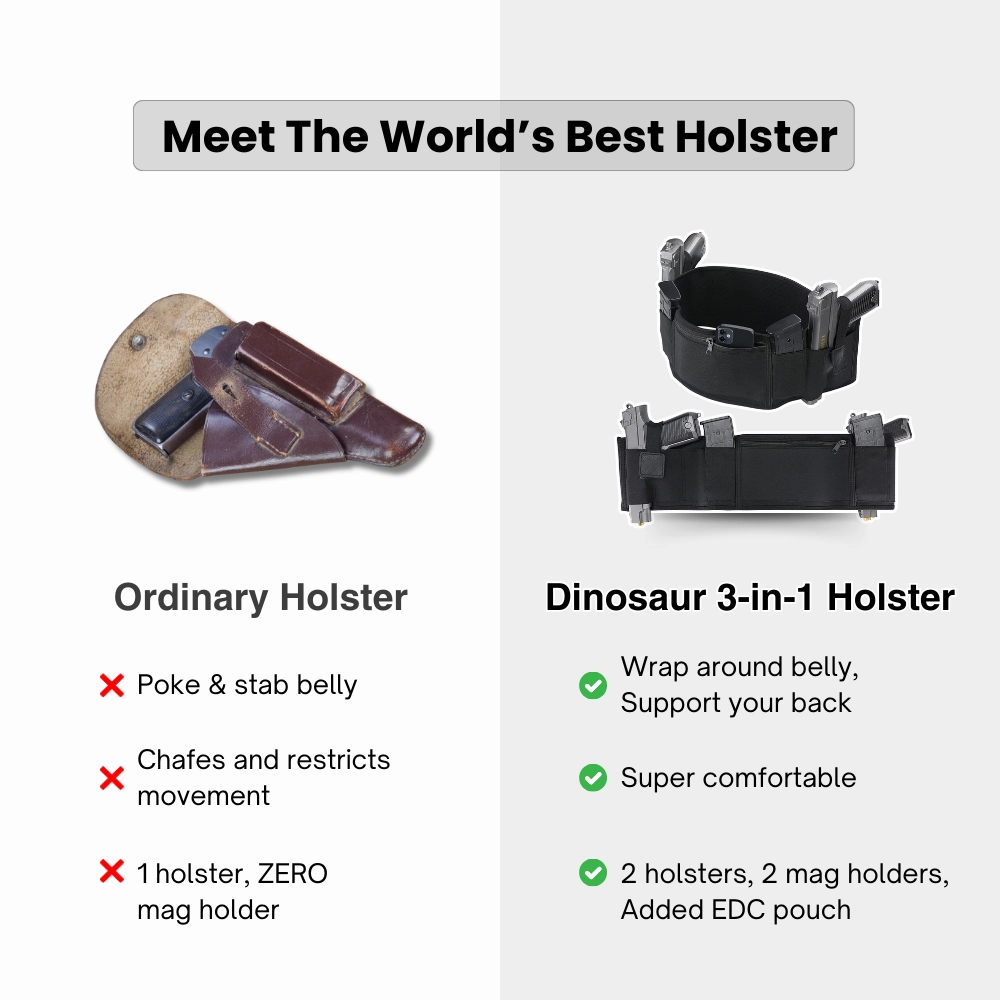Dinosaur 3-in-1 Holster - Custom