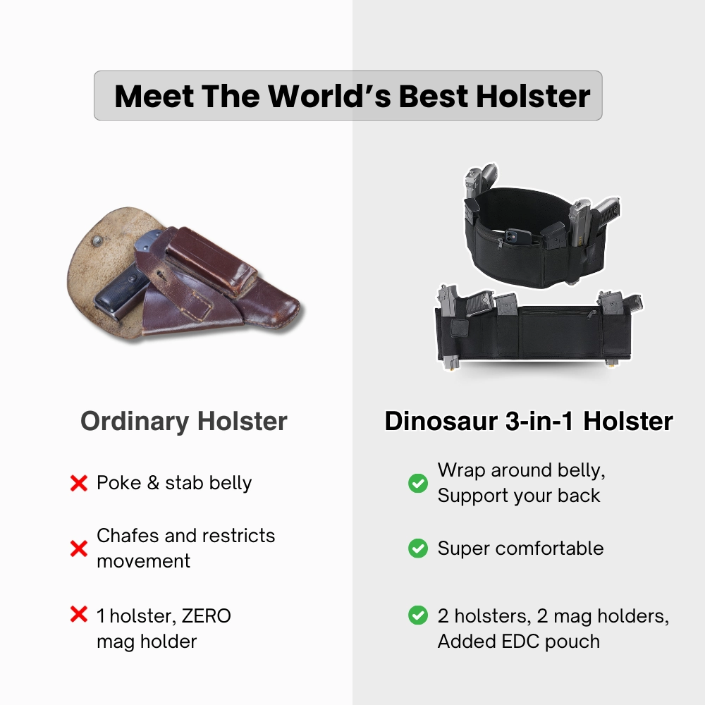 Dinosaur 3-in-1 Holster - GG - Huy