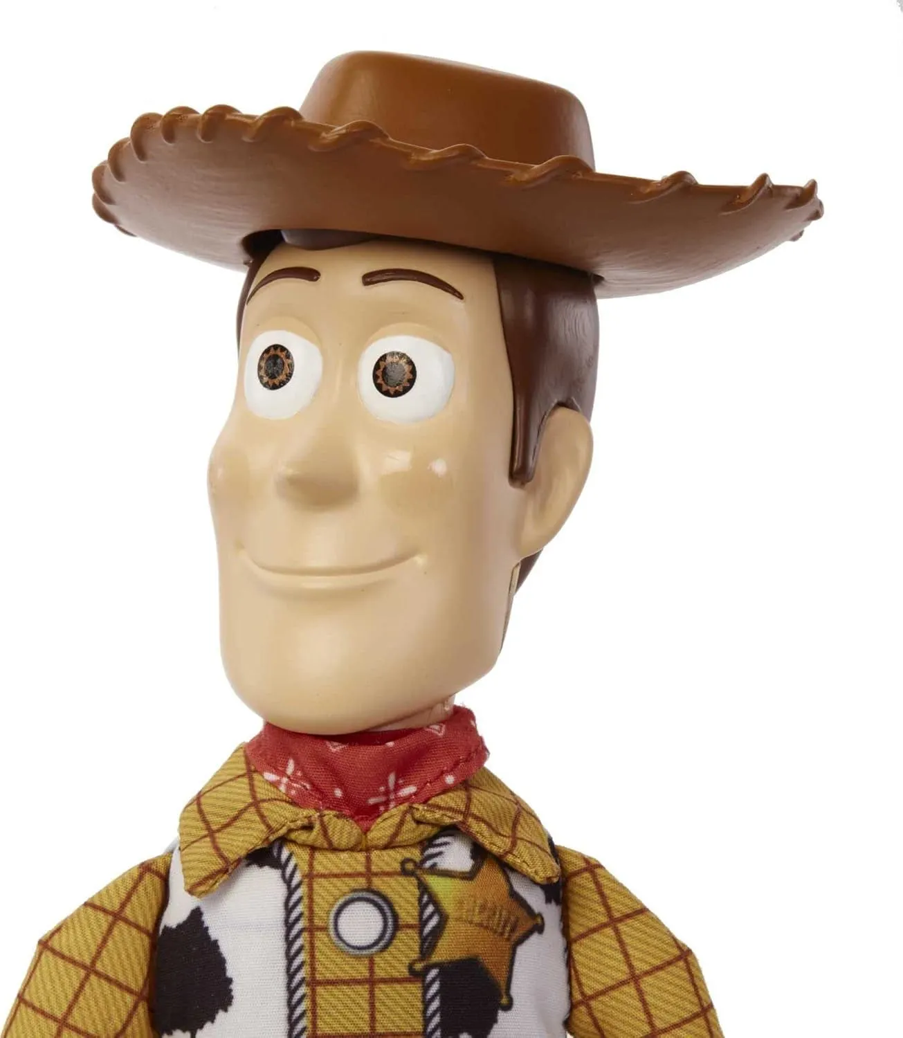 Disney Pixar Toy Story Talking Woody Action Figure & Accessory, Roundup Fun 12-Inch Collectible with 30  Sounds & Phrases