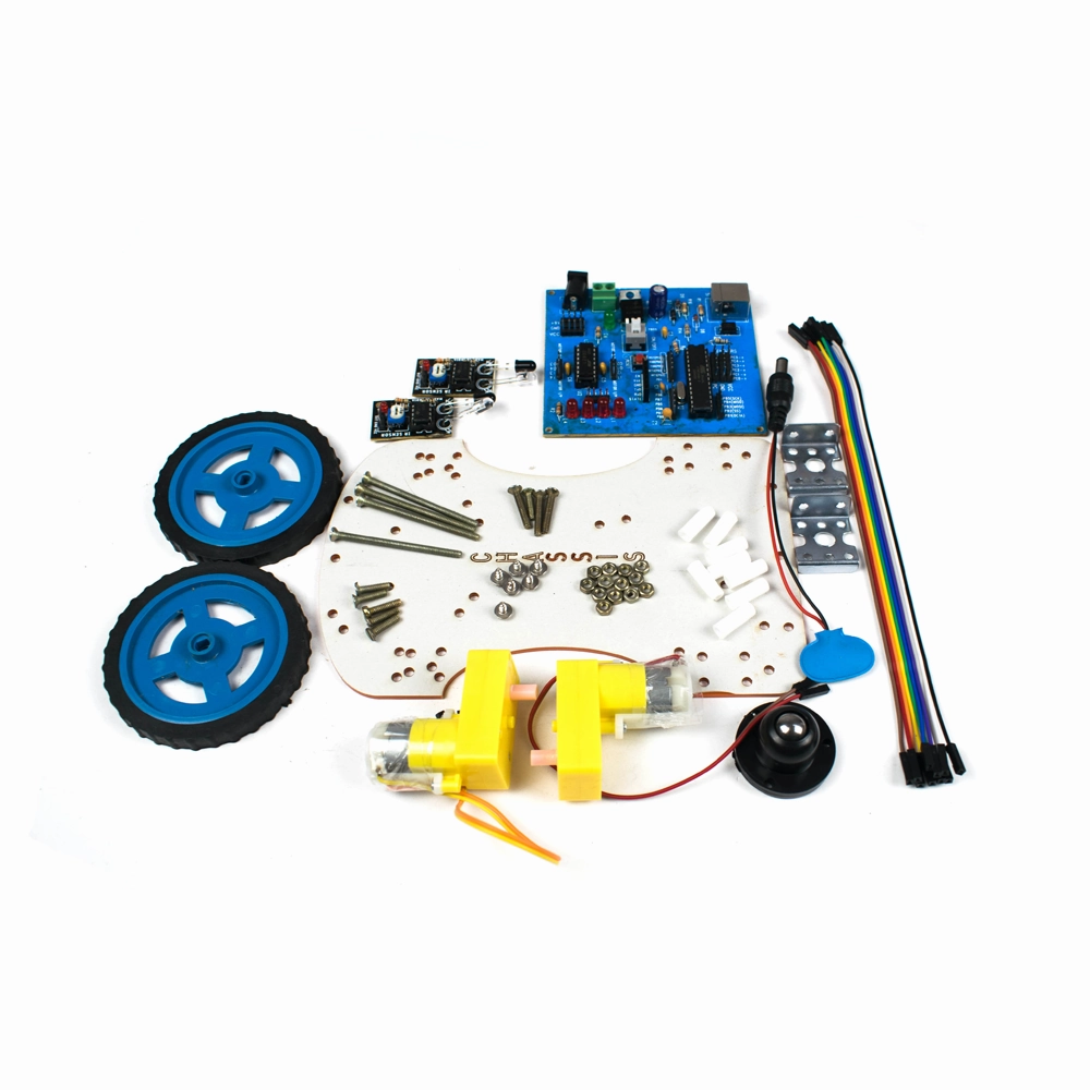 DIY Programmable IR Line Following Robotic Car SMART Kit