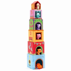Djeco - Topanifarm Blocks