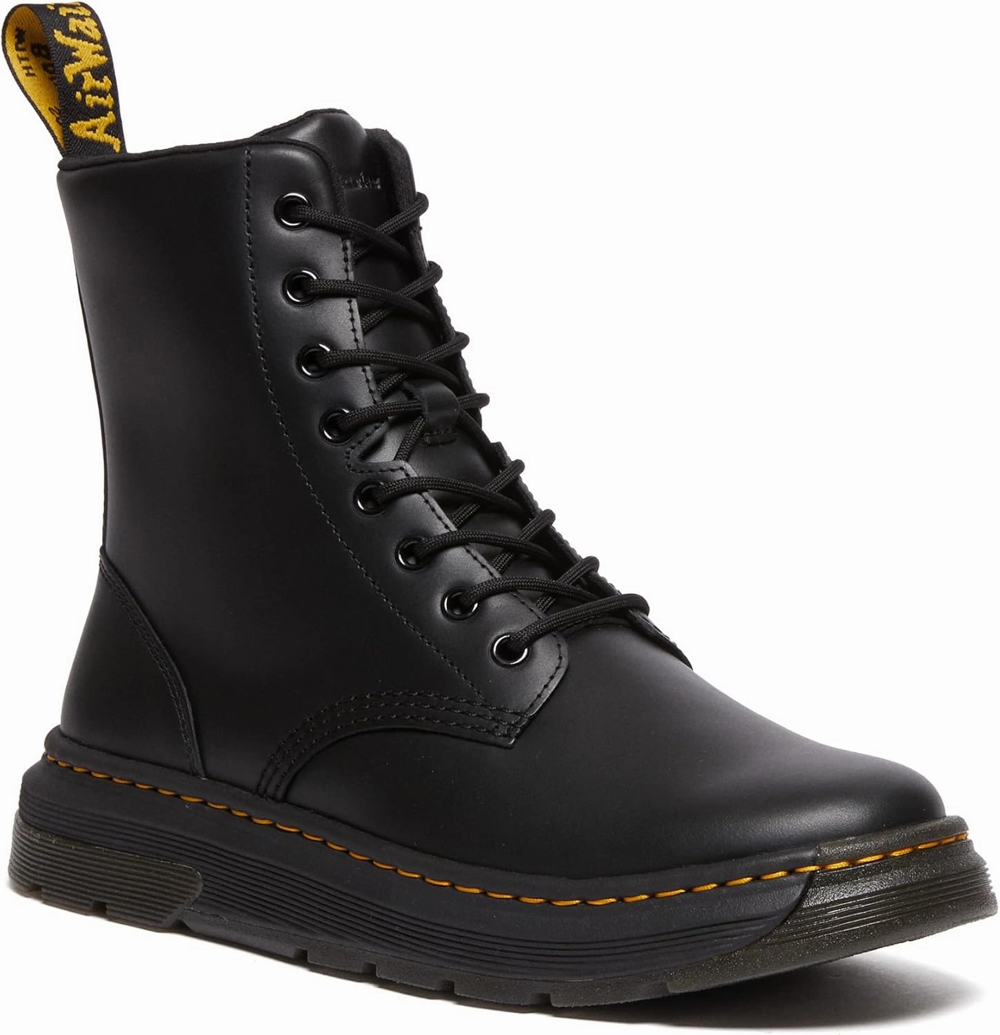 Dr. Martens 31222001120 Crewson Black Classic Pull Up 120