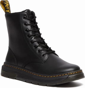 Dr. Martens 31222001120 Crewson Black Classic Pull Up 120