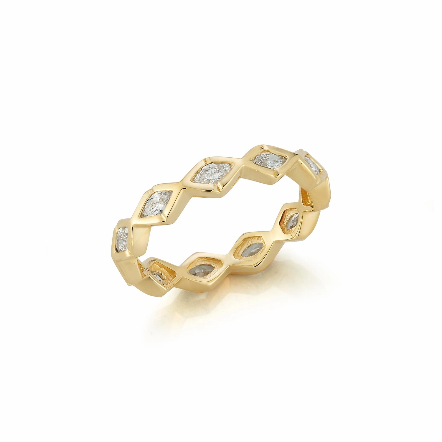 Dreamscapes Stacking Ring in Diamonds