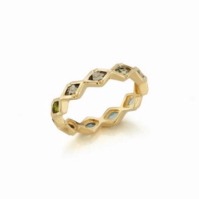 Dreamscapes Stacking Ring in Ecstasy