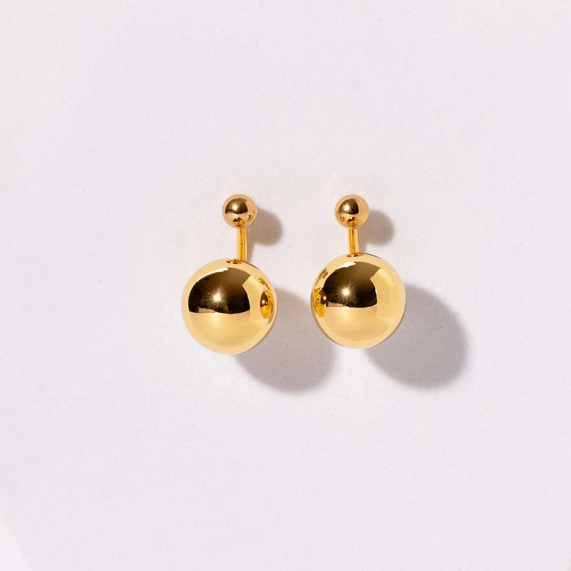Duchess Double Studs - Gold