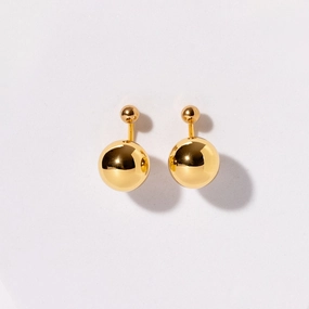 Duchess Double Studs - Gold