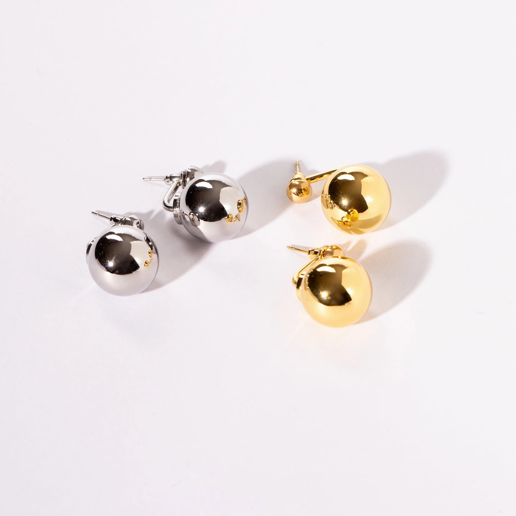 Duchess Double Studs - Gold