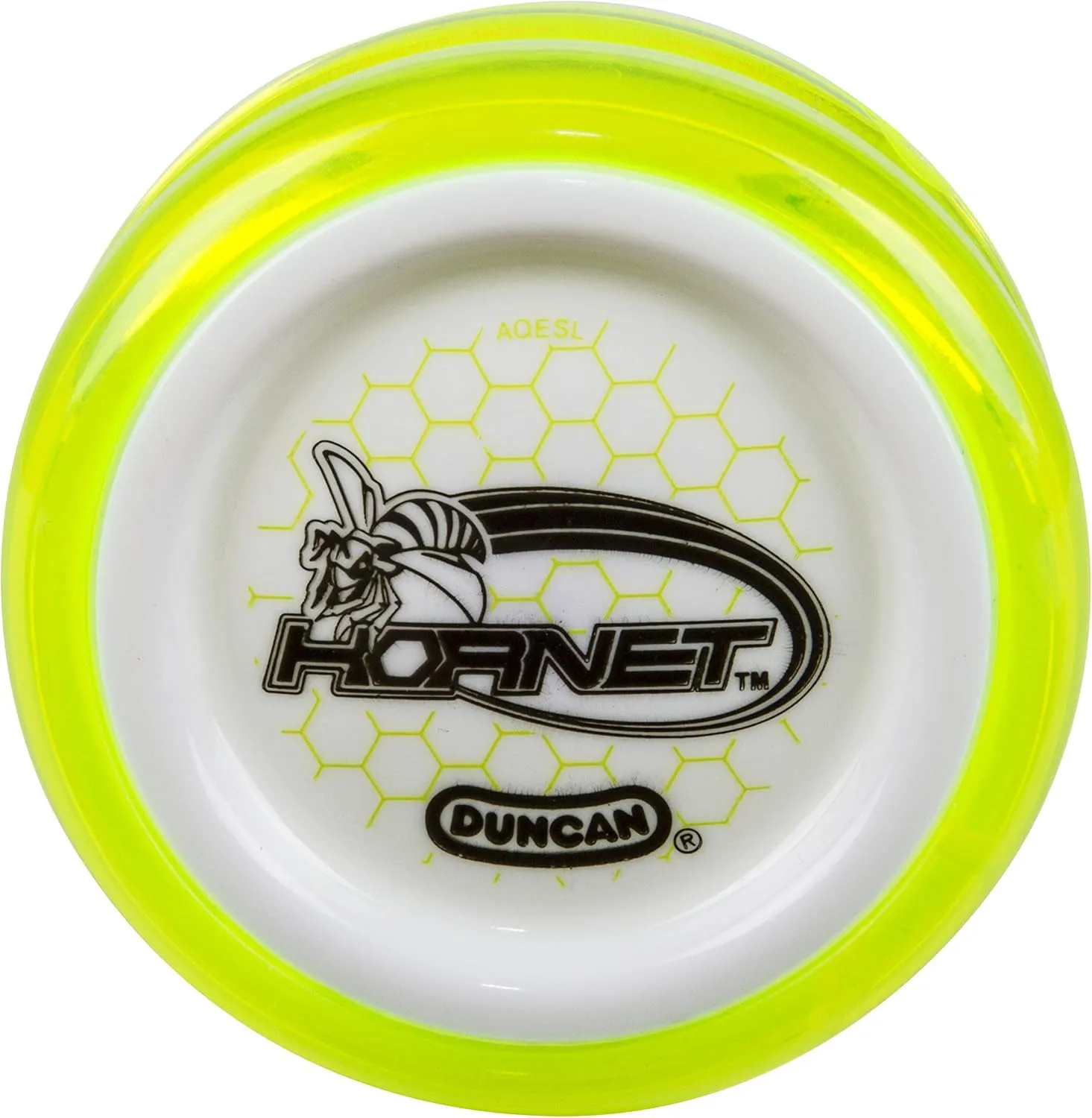 Duncan Toys Hornet Pro Looping Yo-Yo with String, Ball Bearing Axle and Plastic Body, Green with White Cap