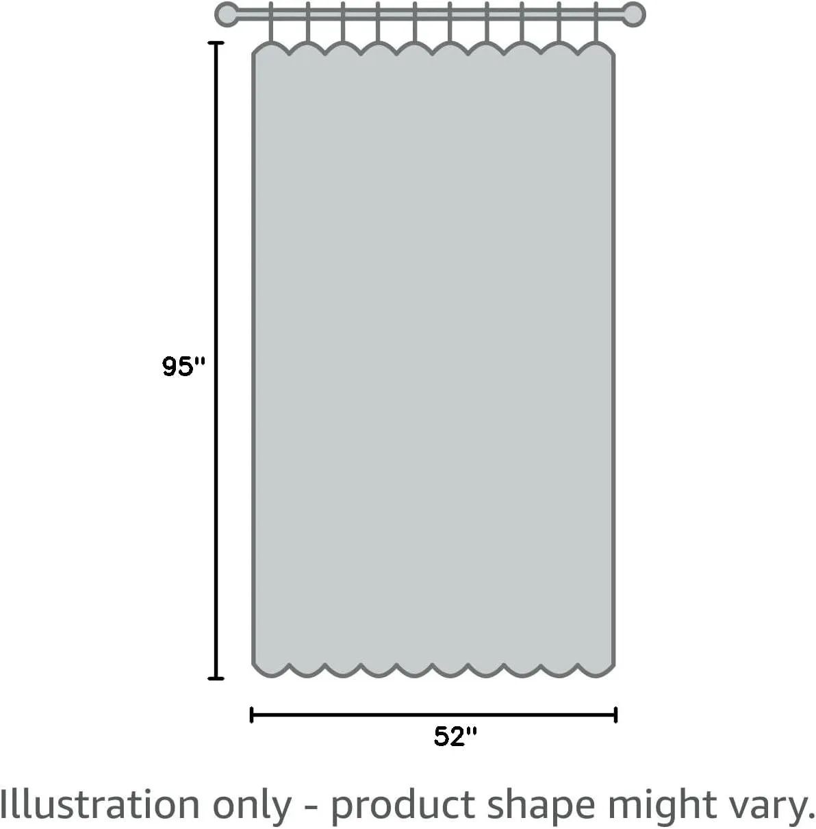 Elrene Home Fashions Aurora Kids Sheer Sparkle Overlay Blackout Window Curtain Panel, Soft Pink, 52"x95"