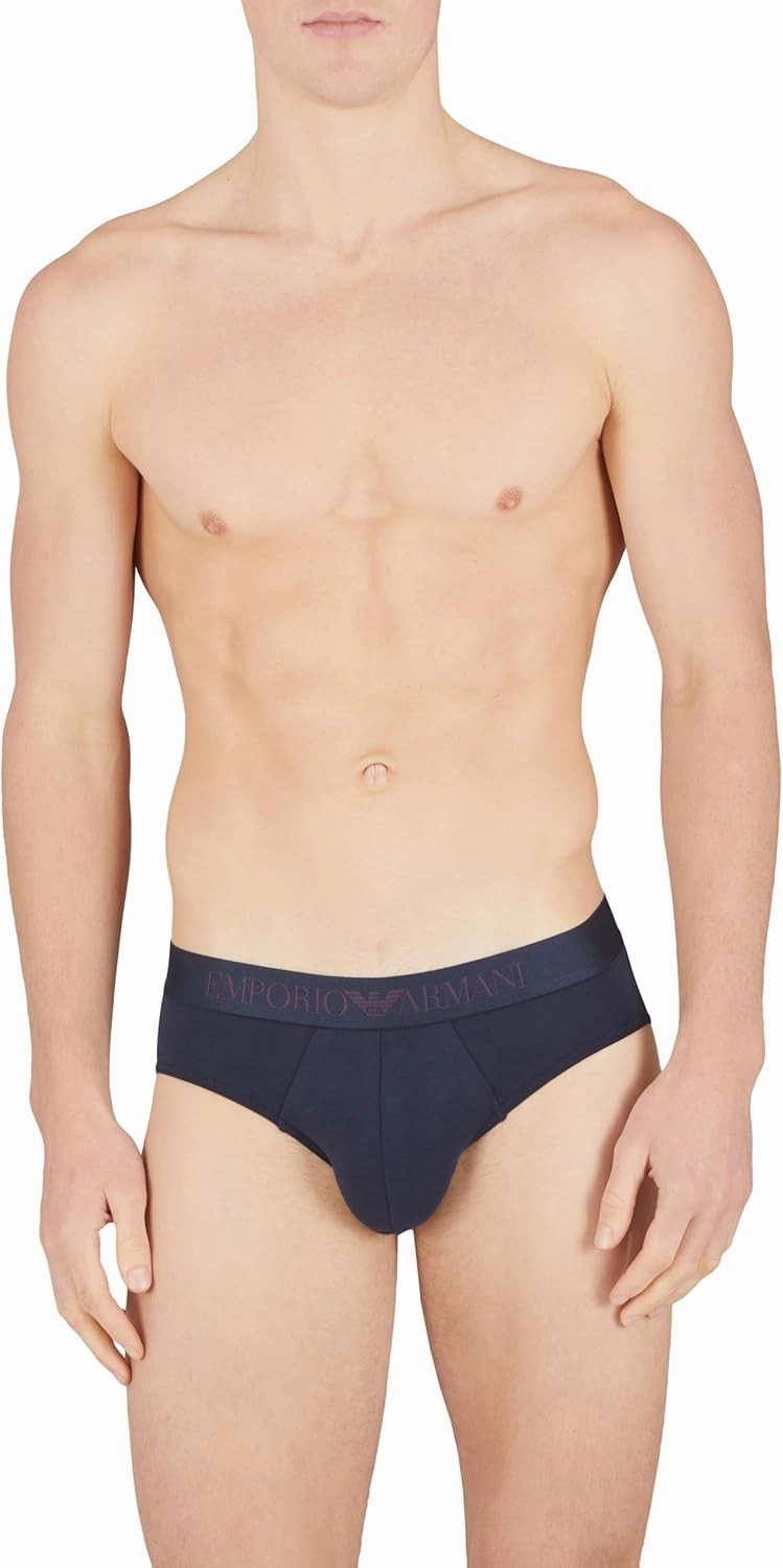 Emporio Armani Men's Classic Pattern Mix 2-pack Brief