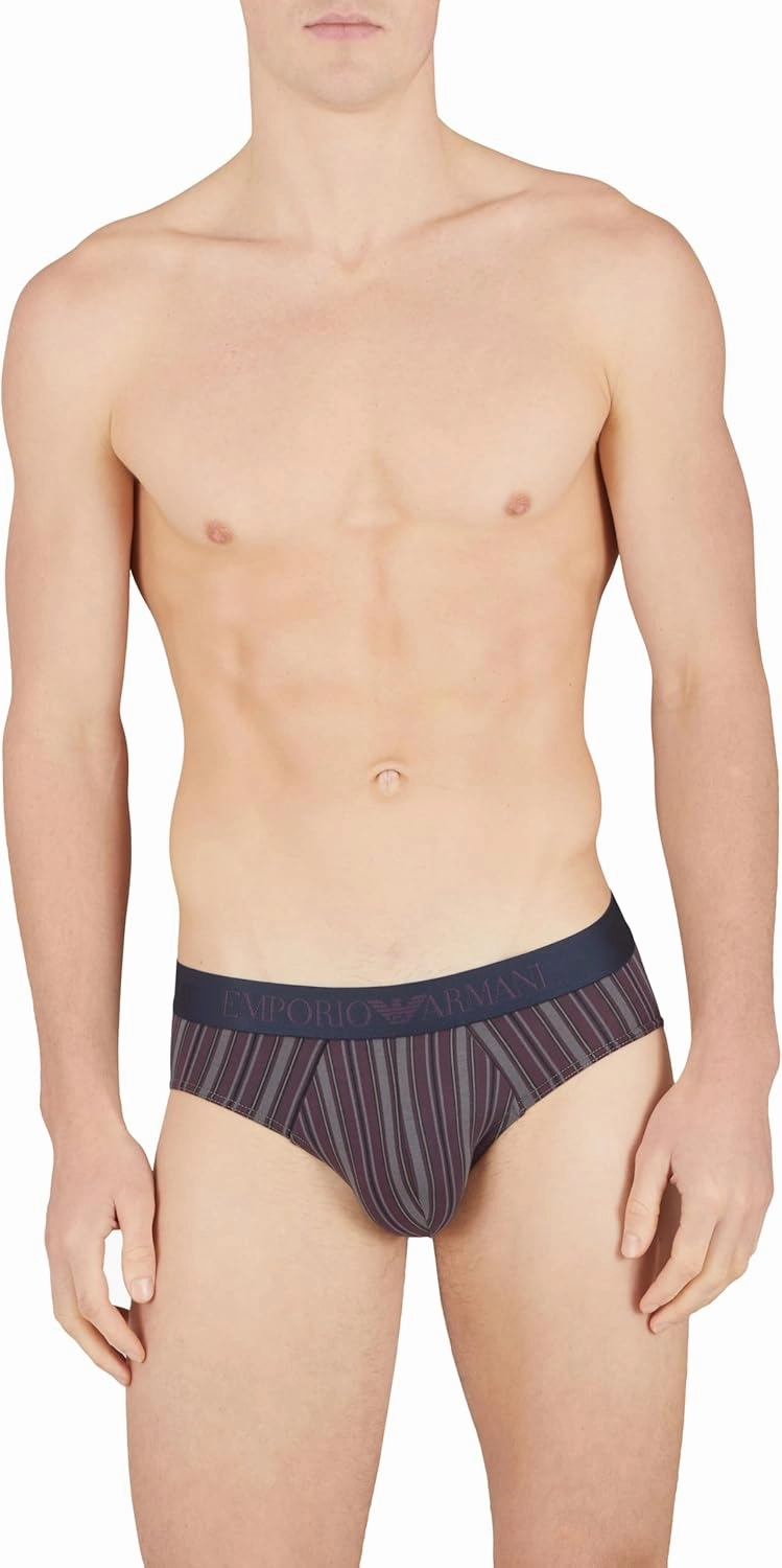 Emporio Armani Men's Classic Pattern Mix 2-pack Brief