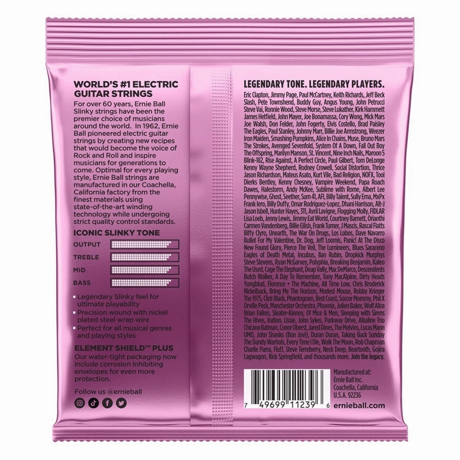 ERNIE BALL 3213 Mega Slinky NcklWnd 3 Pk 10.5 4
