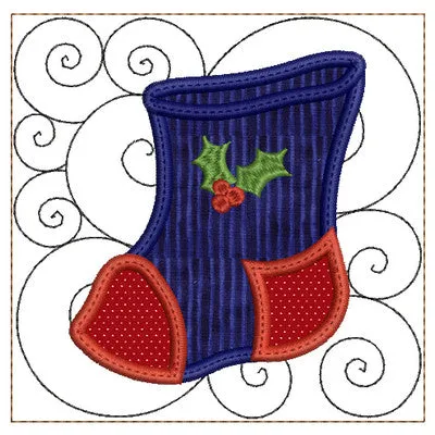 EW200  Cute Christmas Blocks