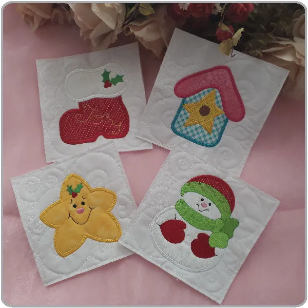 EW200  Cute Christmas Blocks