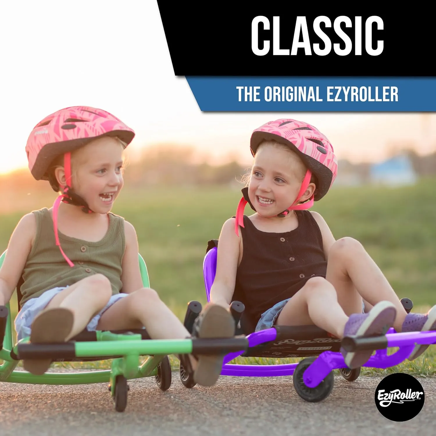 EzyRoller Classic Ride On Scooter for Kids Ages 4 