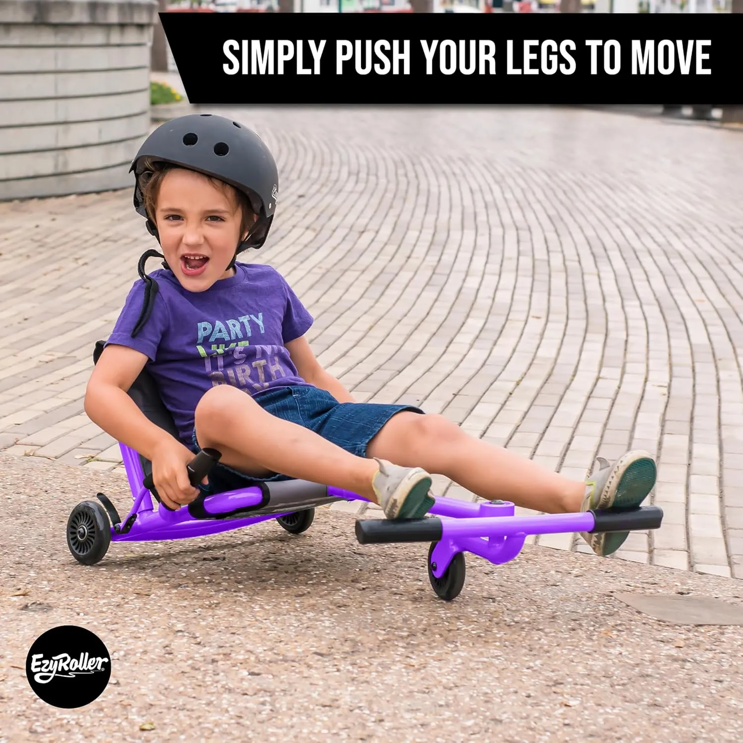 EzyRoller Classic Ride On Scooter for Kids Ages 4 