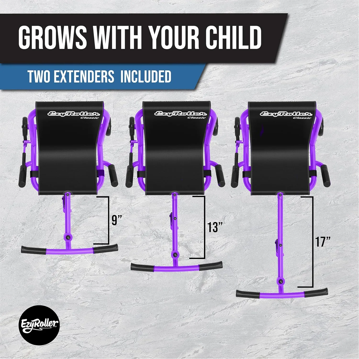 EzyRoller Classic Ride On Scooter for Kids Ages 4 