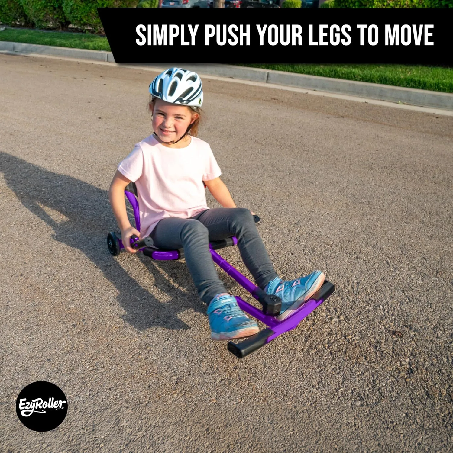 EzyRoller Classic X Ages 4 , 45lbs - 120lbs - Purple