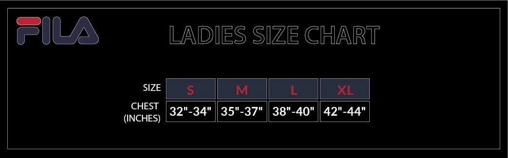 Fila Women's Classic Logo Cotton Racerback Sports Bra