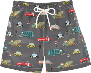Fire Flame Boys Swim Trunks Toddler Swim Shorts Little Boys Bathing Suit Swimsuit Toddler Boy Swimwear