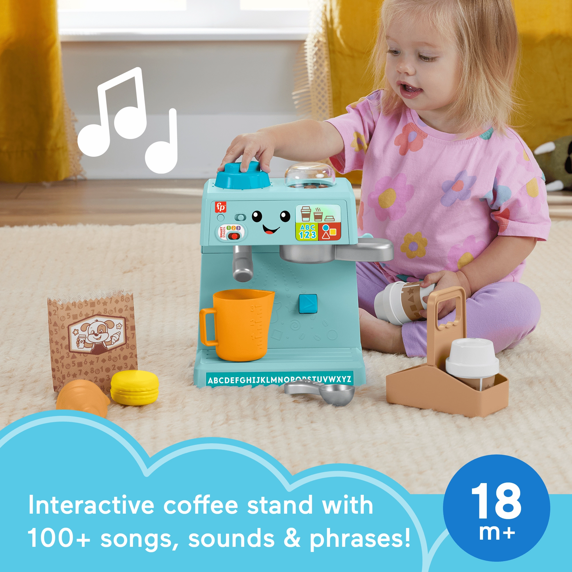 Fisher-Price Laugh & Learn Learn & Serve Coffee Cafe