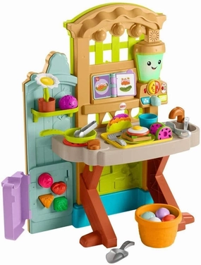 Fisher-Price Laugh and Learn Grow-the-Fun Garden to Kitchen