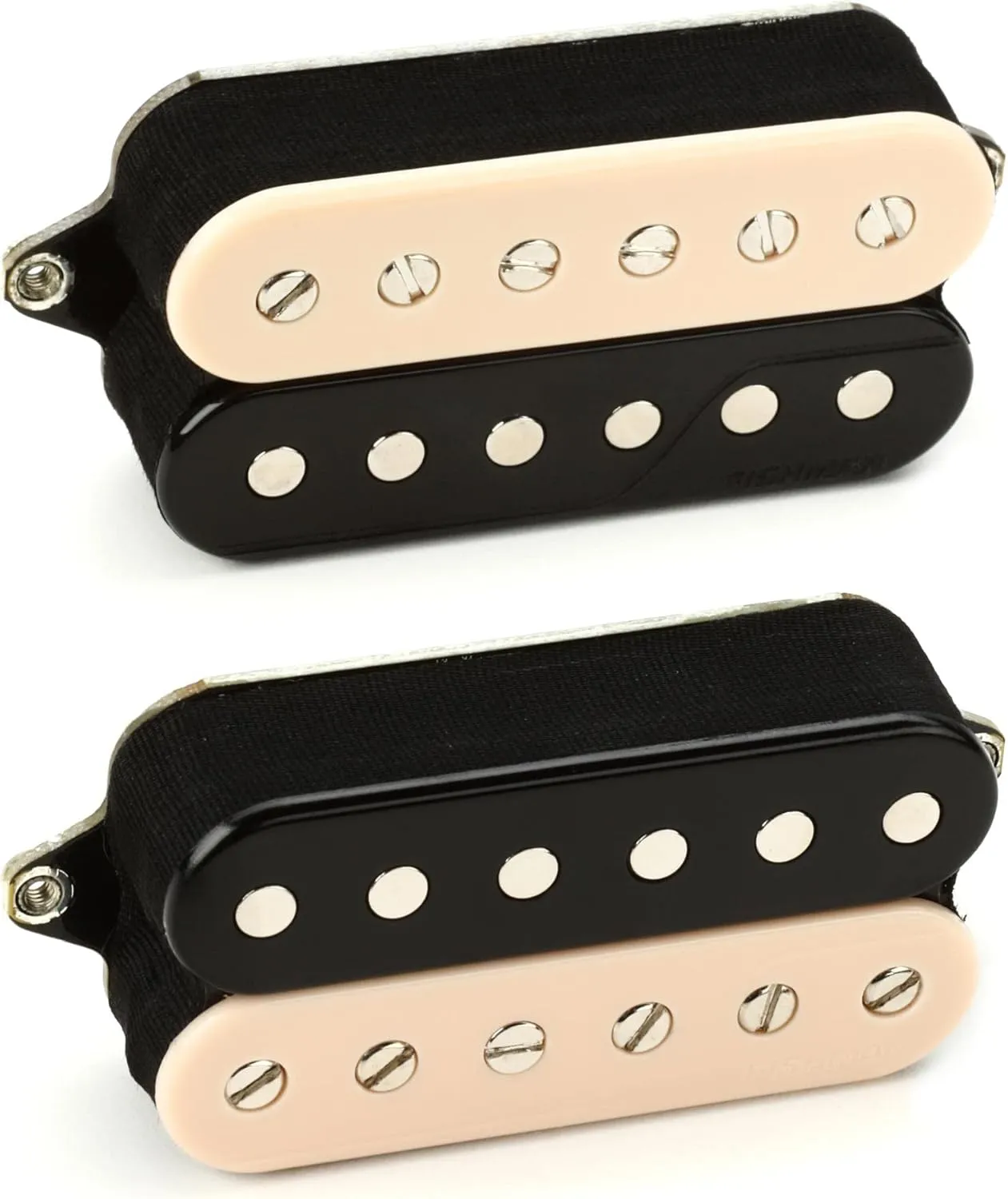 Fishman Fluence Classic Humbucker Open Core Pickup - Zebra Set