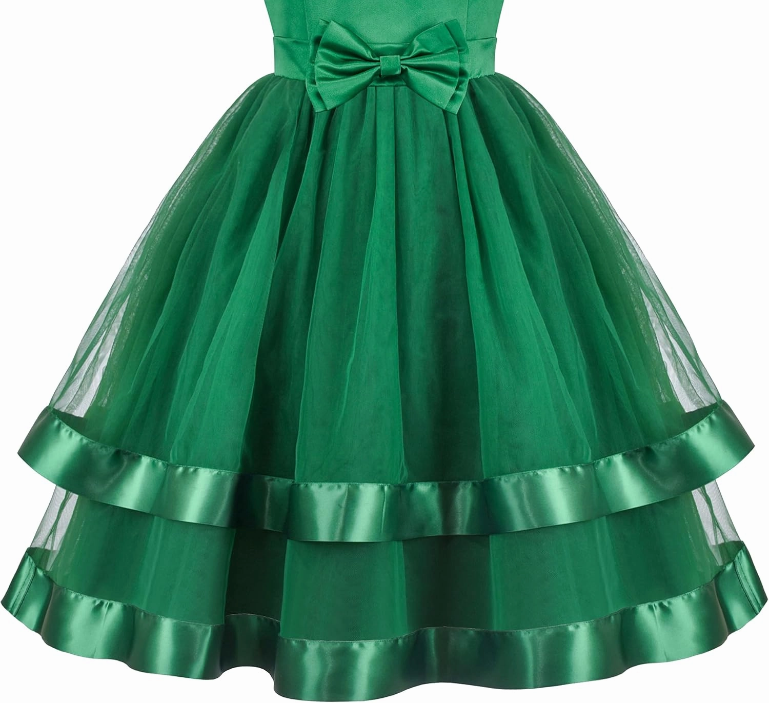 Flower Girl Dress Elegant Party Ball Gowns Vintage Pageant Princess Formal Dress