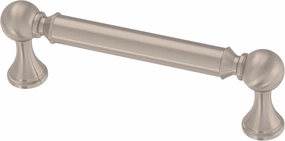 FRANKLIN BRASS Classic Farmhouse (10-Pack) Cabinet Handles 3-3/4" Hole Center | Satin Nickel Kitchen Pulls, Hardware for Dressers, Drawers, Furniture P41929C-SN-B