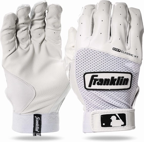 Franklin Sports MLB Classic XT Batting Gloves - Adult   Youth Batting Glove Pairs - Baseball   Softball Batting Gloves