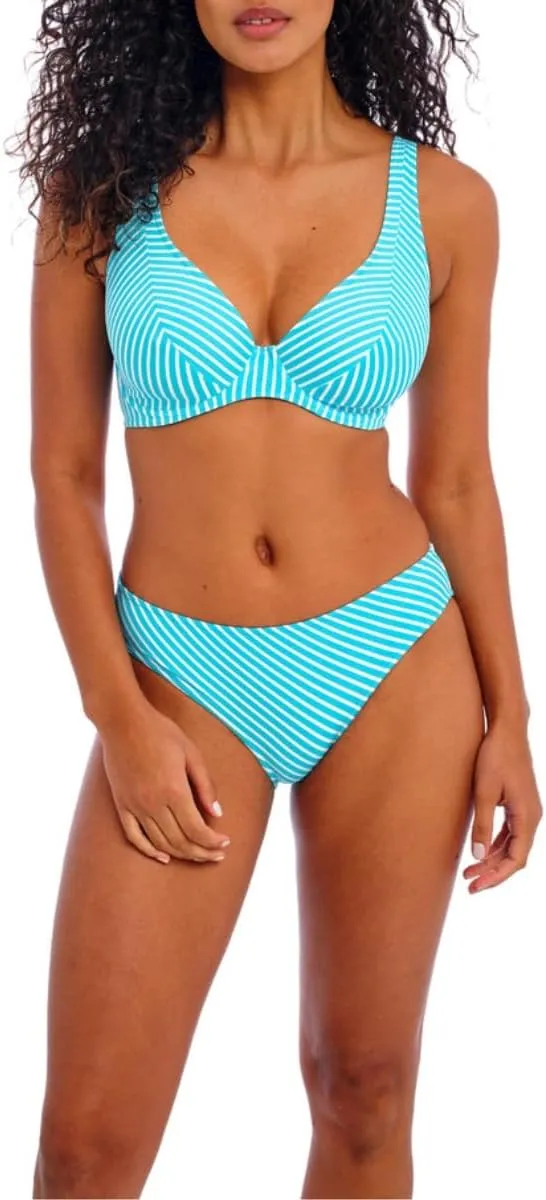 Freya Women's Jewel Cove Ruffled Underwire Bikini Top