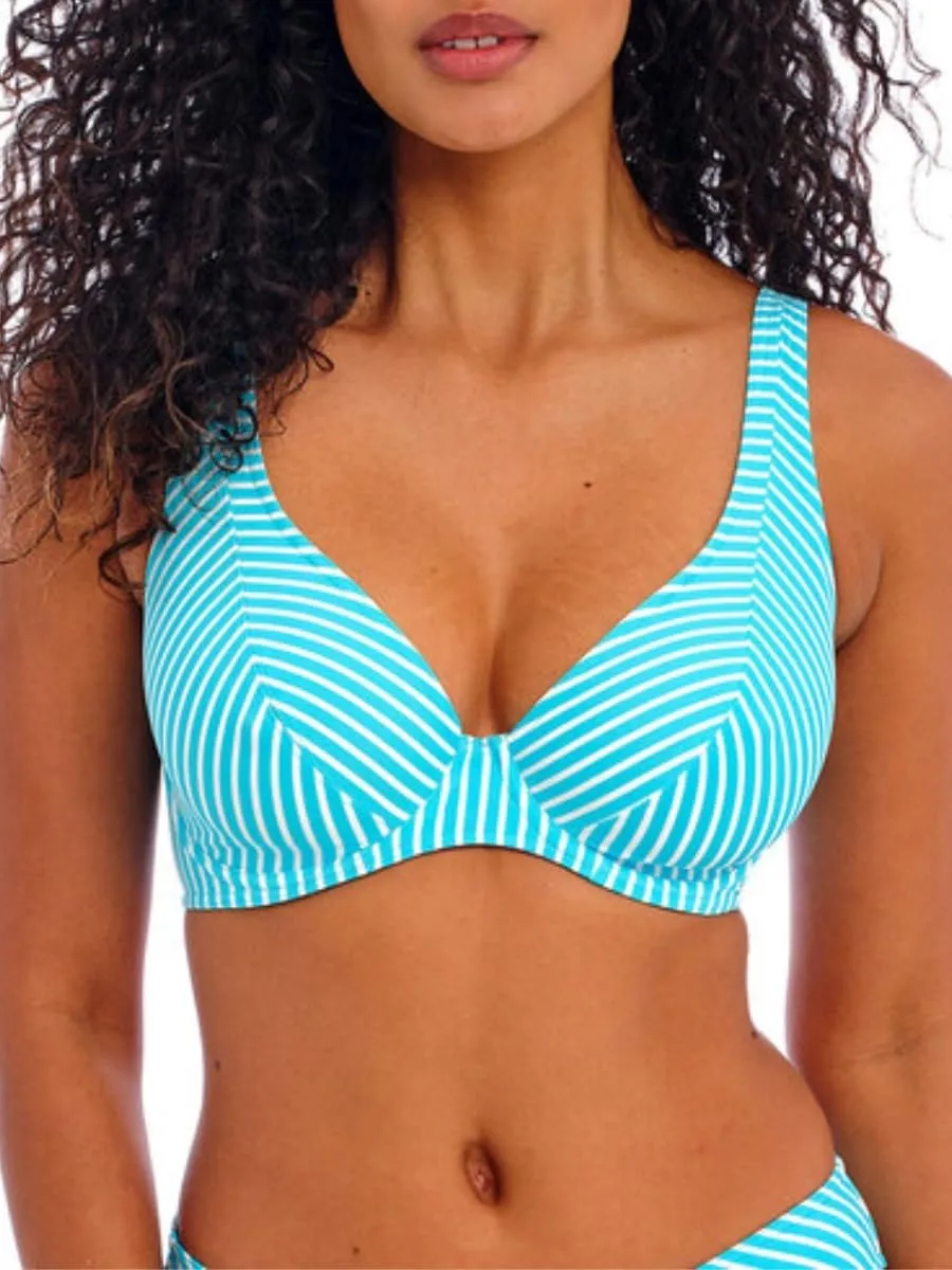 Freya Women's Jewel Cove Ruffled Underwire Bikini Top