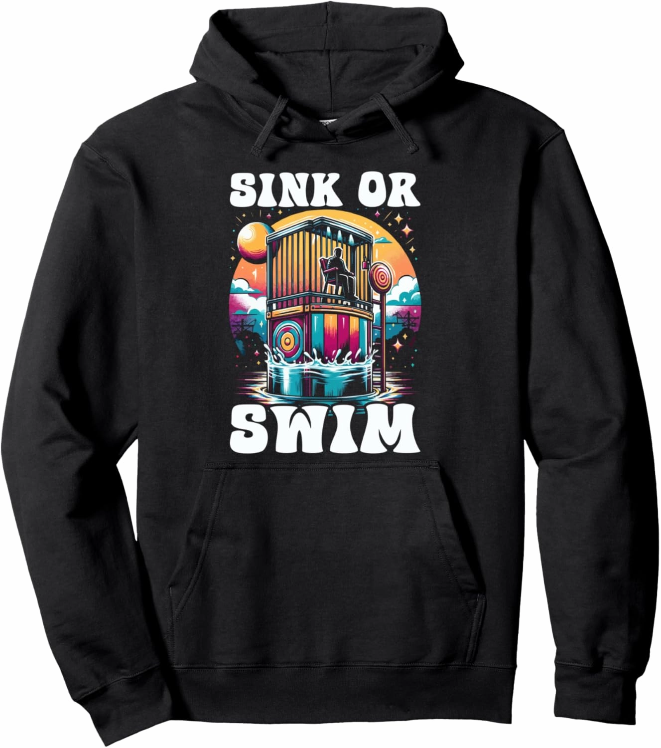 Funny Dunking Booth Carnival Game Dunk Tank Pullover Hoodie