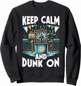 Funny Dunking Booth Carnival Game Dunk Tank Sweatshirt