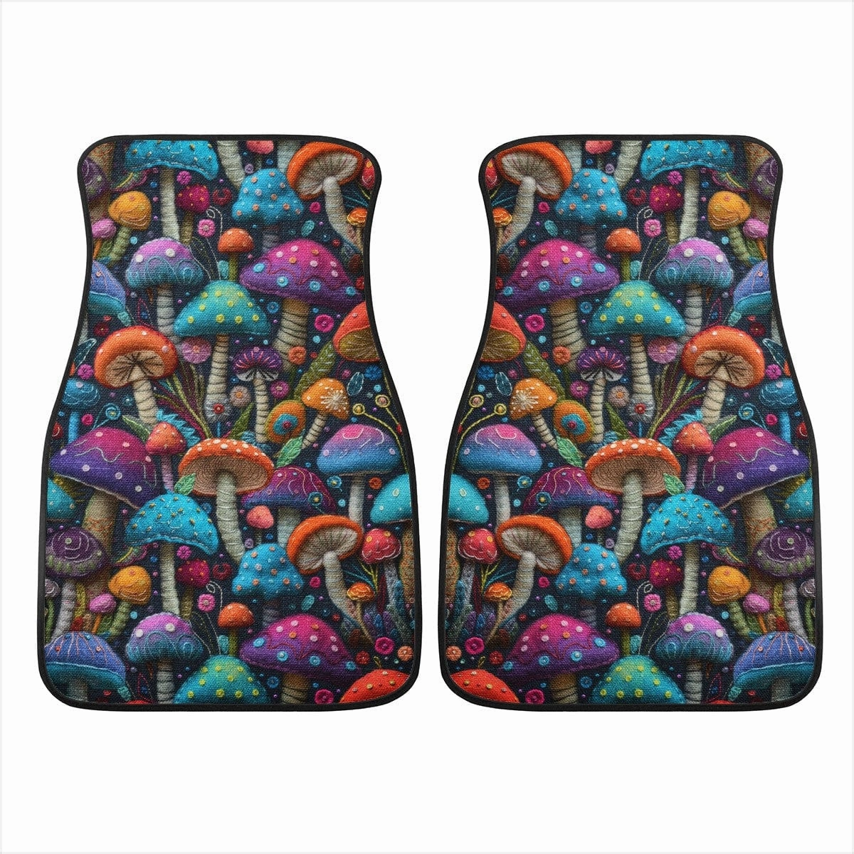 Funny Mushrooms Car Floor Mats