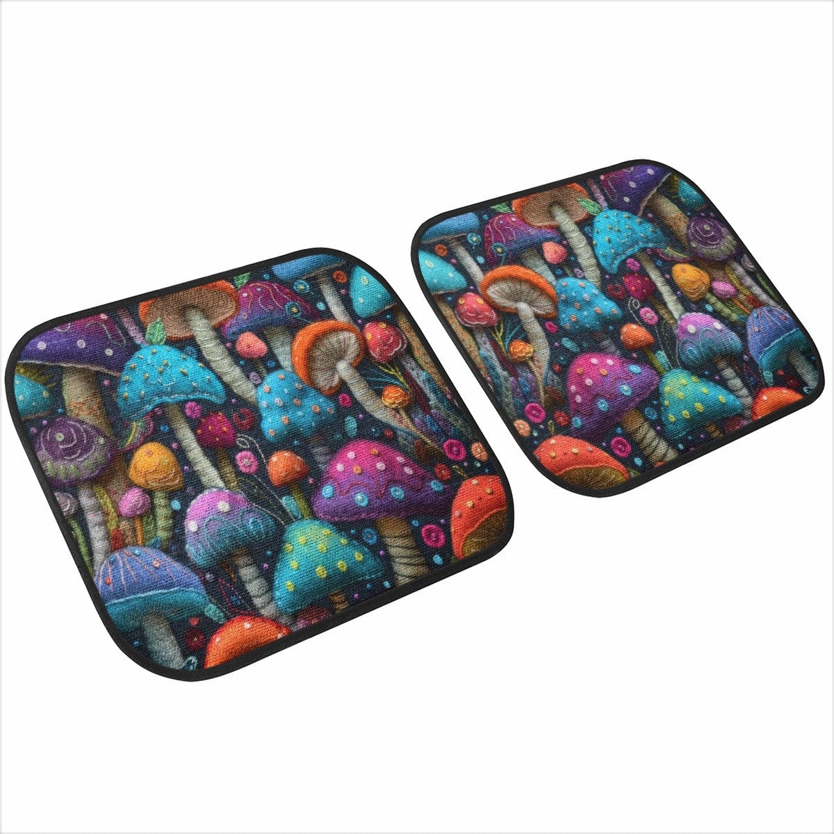 Funny Mushrooms Car Floor Mats