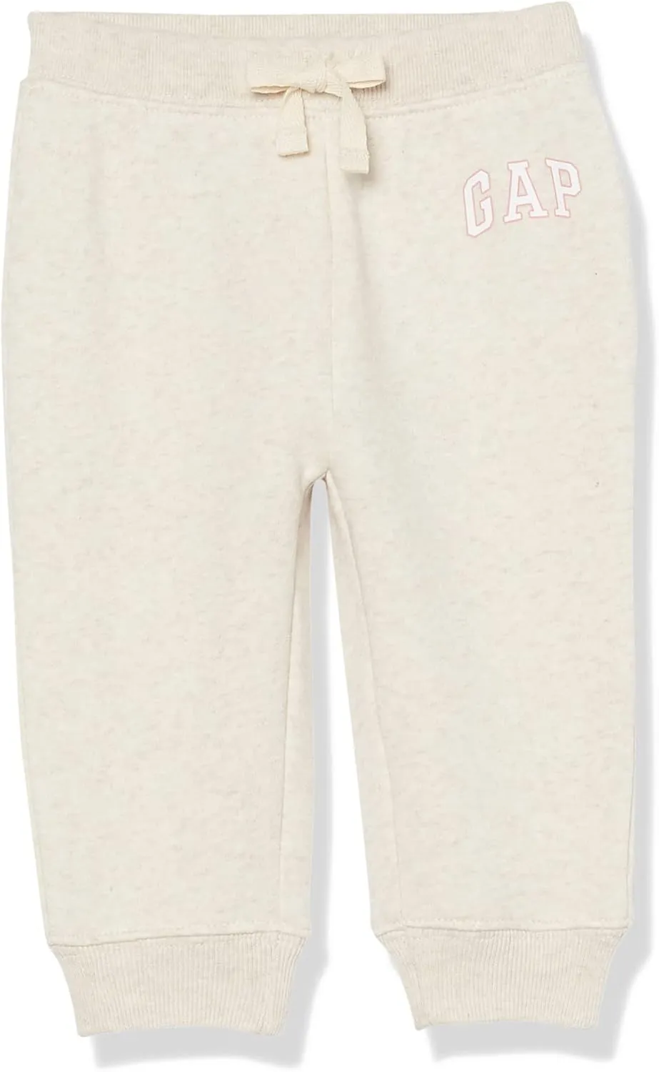 GAP Baby Girls' Logo Pull-on Jogger Sweatpants
