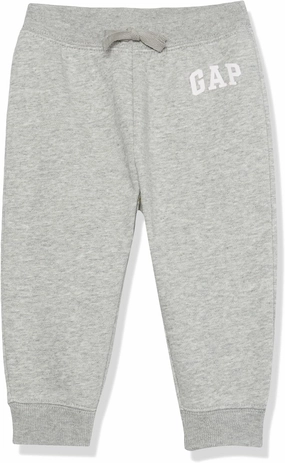 GAP Baby Girls' Logo Pull-on Jogger Sweatpants