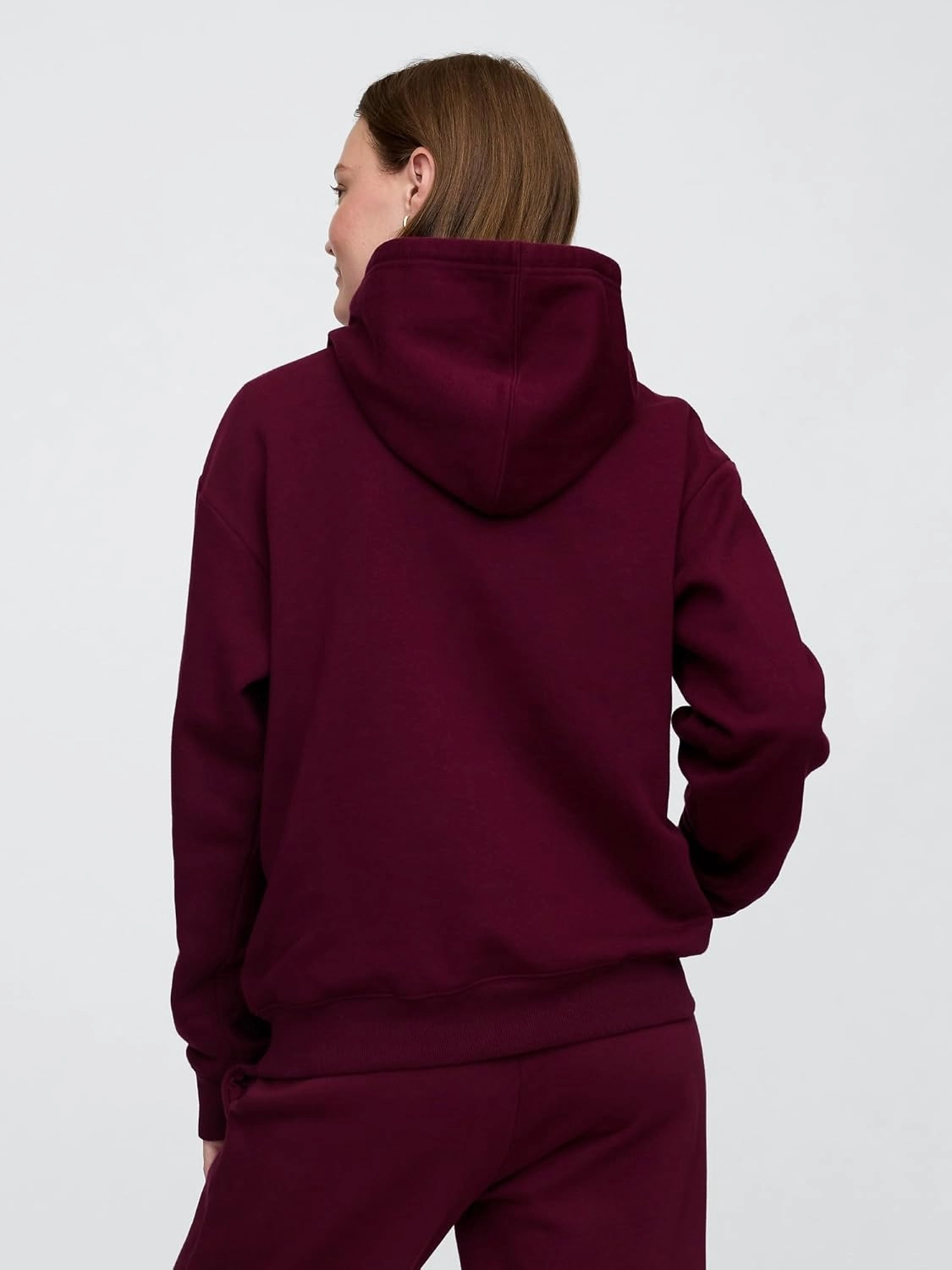 GAP Women's Logo Hoodie Hooded Pull-on Sweatshirt