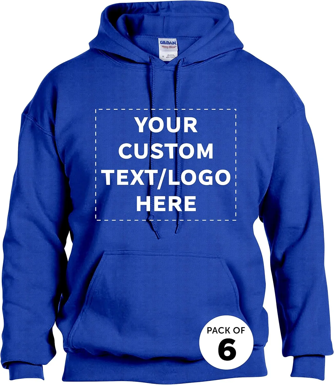 Gildan Adult Hoodies for Men and Women, Comfortable Cotton Unisex Sweatshirt with Hood