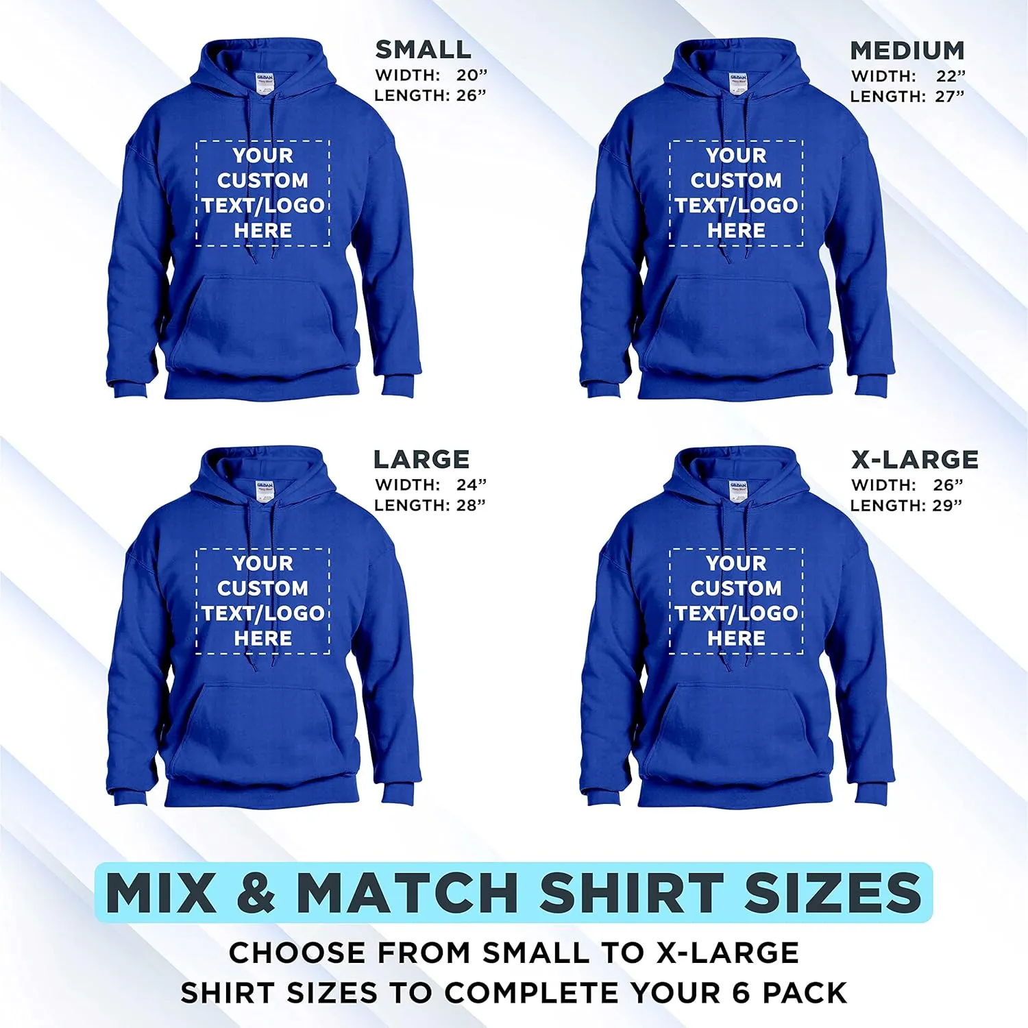 Gildan Adult Hoodies for Men and Women, Comfortable Cotton Unisex Sweatshirt with Hood